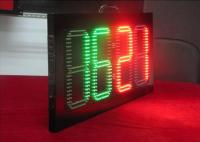 China Digital Number 2 Color LED Soccer Substitution Board 2 Side IP62 Light Weight factory