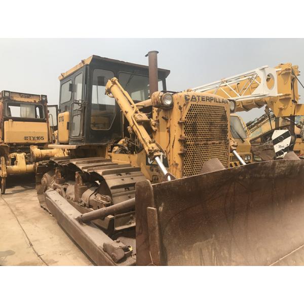 Quality Two Units Used Crawler Bulldozer CAT D7G 3306T Engine 200HP Powershift for sale