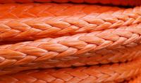 China 12 strand 24mm x 100 meters orange color uhmwpe rope/cable for atv/utv/mooring/lifting/offshore with good price factory