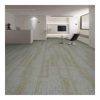 China Rectangle Nylon Carpet Tiles Modular Mat Indoor Use Only PVC Back factory