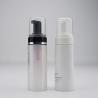 China SGS 150ml Plastic Foam Pump Bottle Semi Transparent Facial Foam Cleanser Bottle With Cap factory