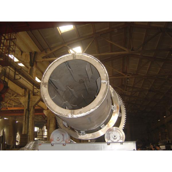 Quality Abb / Siemens Motor Hot Air Industrial Dryer Machine , Rotary Barrel Drying Line for sale