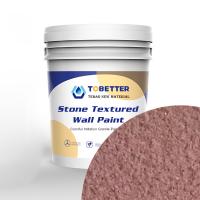 Quality Exterior Real Stone Paint Waterproof Nippon Paint Replace Natural Lacquer for sale