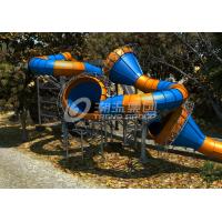 Quality Newest Amusement Waterpark Equipment Giant Fiberglass Constrictor Slide for for sale
