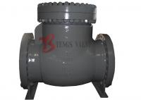 China 600LB Industrial Check Valve Flanged Cast Carbon Steel HF H44 30 Inch factory