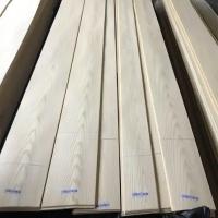 Quality White Natural Wood Veneer 0.45mm A/AA Grain Ash Sheets Smooth Surface for sale