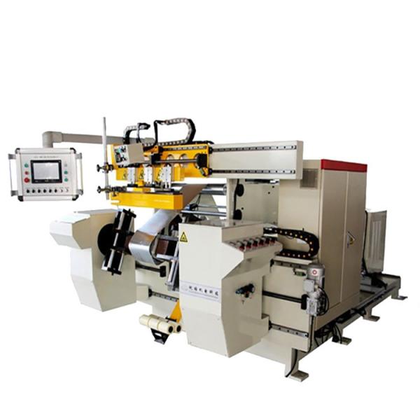 Quality Two Servo Motors Driving Reactor Copper Foil Winding Machine Two Chucks TIG Welding for sale