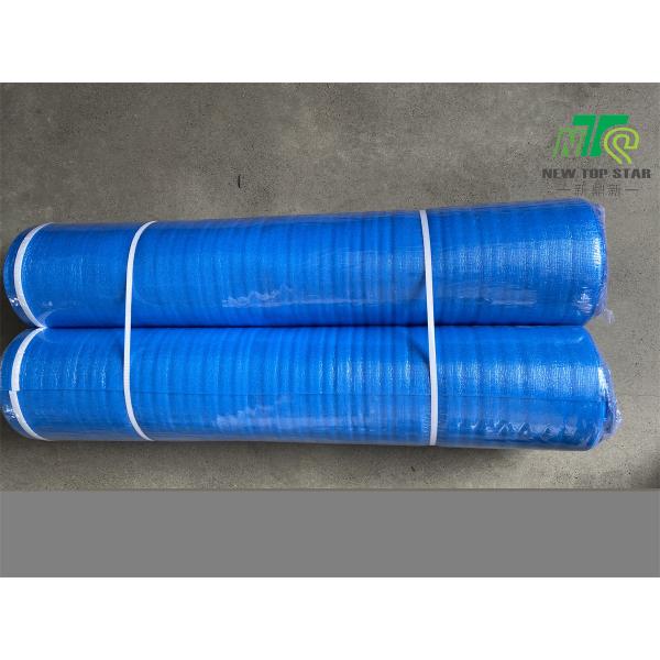 Quality 20kg/m3 Thermal Insulation Laminate Flooring Underlayment With Blue Single Foam for sale