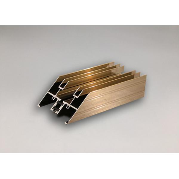 Quality Gold Silver Color Anodized Aluminum Profiles Extruded Aluminum T Slot for sale