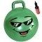 China Hopper Ball Jumping Hopping Ball Bouncing Ball With Handle For Outdoors Sports School Games Exercise A Random One factory