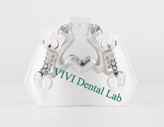 Quality Skelete Chrome Metal Partial Denture Printed CoCr Denture Design for sale