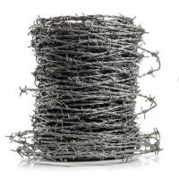 China Anti Alkali Military Security hot dipped galvanized Barbed Wire Fencing factory