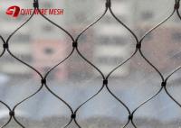 China 7x7 Stainless Steel Rope Mesh Construction Metal Inox Cable Weather Resistant factory