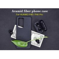 Quality Anti Fingerprint Black Aramid Fiber Huawei Case For Huawei P40 for sale