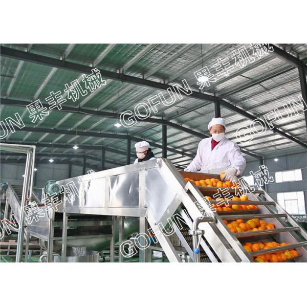 Quality HPP Citrus Processing Line / 440V Lemon Processing Plant Easy Operation for sale