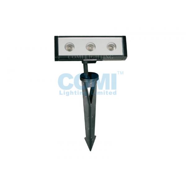 Quality 6W ( 3 * 2 W ) Band Form Linear LED Landscape Spot Lights Stake / Spike Mounting for sale