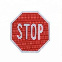 China Red Safety Custom Reflective Sign Traffic Octagon Stop Sign factory