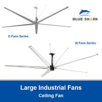 China Large HVLS Ceiling Fans For Warehouse,Large Industrial Ceiling Fan For Factory, Large Workshop Fans factory
