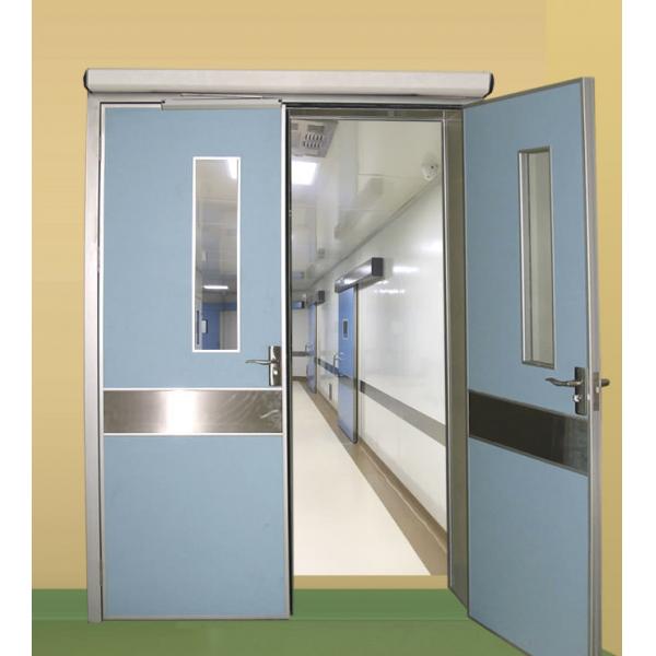 Quality Hygienic HPL Pharmaceutical Clean Room Door , Operating Room Doors Encircle Frame for sale