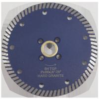 China Sintered Turbo Diamond Saw Blade , Dry Cut Diamond Wheel 4-16 Size factory