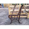 China Vintage Antique Park Bench Ends For Street Decoration , Cast Iron Bench Parts factory