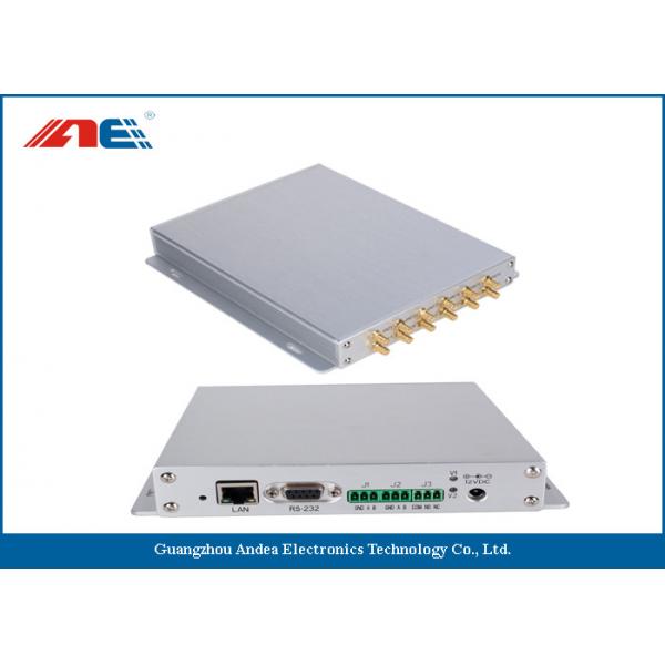 Quality Aluminum Alloy Housing Fixed RFID Reader With 12 Channels Anti Collision for sale