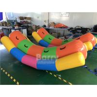 China Double Tubes Inflatable Water Totter / Inflatable Water Seesaw For Water Park factory