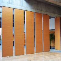 China Demountable Sliding Folding Partition Door For Training Dancing Room factory