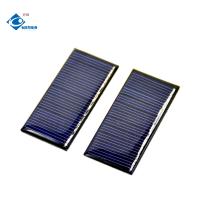 China 0.3W Poly Epoxy Resin Solar Panel 5.5V Solar Energy Panels ZW-5526 Customized Epoxy Mini Solar Panel factory