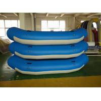 China Professional Inflatable Water Rafts , Anti Collision Durable Inflatable Fishing Raft factory