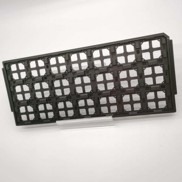 Quality Customized Black ESD Jedec IC Trays Ultrasonic Cleaning For PCBA Module for sale