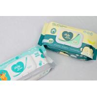 China 100% Organic Cotton Baby Cleansing Wipes Super Premium Aloe Vera Vitamin E factory