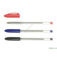 China cheap office ink ball pen with cap, from china factory directly factory