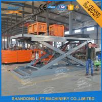 China Portable Hydraulic Scissor Car Lift home elevator WITH high strength Manganese Steel factory