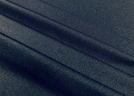 Quality 160GSM 82% Elastic Nylon Fabric Stretchy Knitting For Swimwear Black for sale