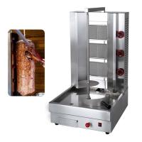 China 23 KG Capacity Shawarma Grill Chicken Kebab Maker for Party Automatic Cutting Machine factory