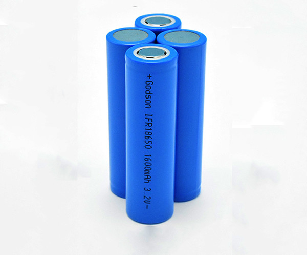 Quality Rechargeable Fire Exit Light Batteries IFR 18650 3.2V 3C 1600mAh Lithium Battery for sale