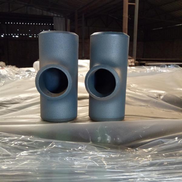 Quality ANSI Carbon Steel Tees Sch40 Seamless Pipe Tee Butt Welding for sale