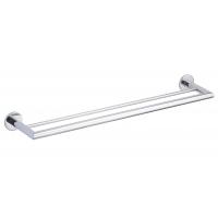 China Double towel rail 86109,Round &chrome&brass&Bathroom Accessories& Sanitary Hardware for sale