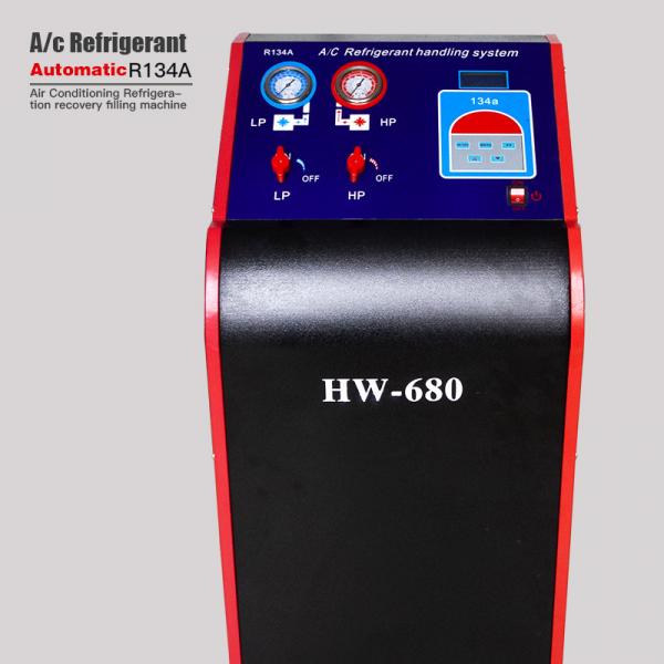 Quality R134a Recharge HW-680 AC Refrigerant Recovery Machine Fully Auto 8HP for sale