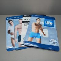 China Plastic Three Side Seal Pouch Transparent Custom Mylar Bag For Man'S Underwear factory
