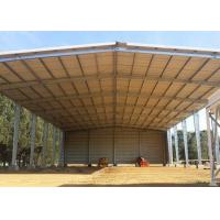 China Open Sides Garage Metal Warehouse Buildings Construction Metal Sheds Design factory