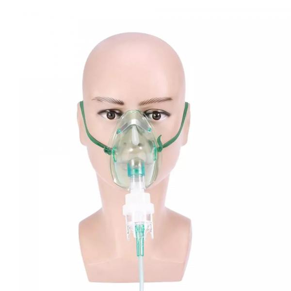 Quality PVC Venturi Oxygen Mask 6ml 8ml Pediatric Oxygen Nebulizer Mask With Oxygen Tube for sale