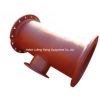 China DN1000x800x1000mm Ductile Iron Pipe Fitting All flanged tee factory