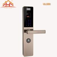 Quality UL -680 Zinc Alloy Material Fingerprint Door Lock For Home With Finger Touch for sale