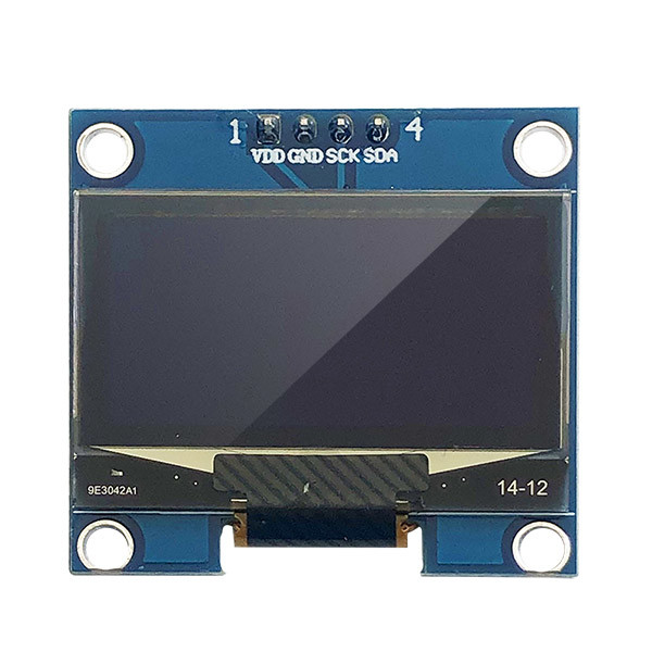 Quality Passive Matrix 1.3 Inch I2C OLED Display 128x64 COG PCB 4 Pins for sale