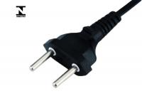 Buy cheap Two Pin Inmetro Power Cord 250V 2.5 / 10A 2 Poles For Consumer Electronics from wholesalers
