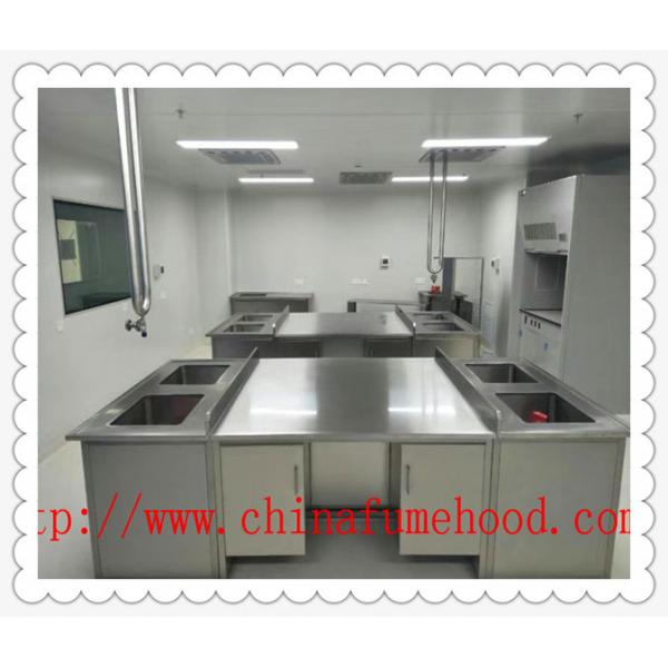 Quality Antirust Stainless Steel Laboratory Casework , Waterproof Metal Lab Cabinets for sale