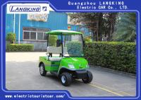 China High Efficiency 2 Seats Electric Towing Tractor , 2 Ton Electric Golf Carts factory