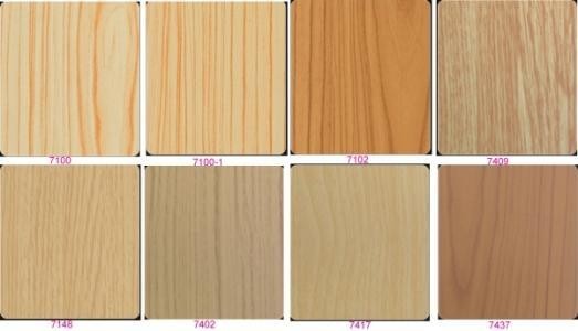 Quality 0.3mm Wooden Aluminium Composite Panel Sheet For Decoration Curtainwall 1220 for sale